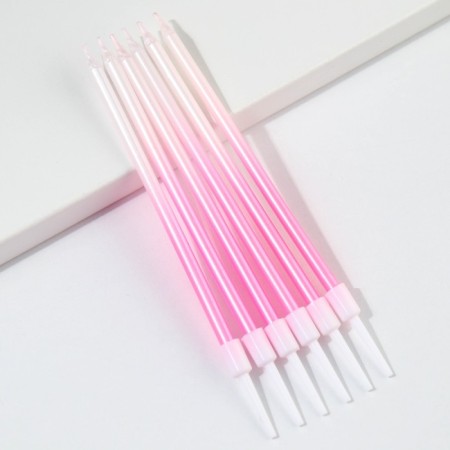 Candles for the cake "On your special day", pink, 6 pcs.-1