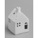 LED figure "House" 6x6x9.5 cm, 1 LED, LR44X3 (in the set), T/white