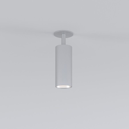 Lamp ceiling Elektrostandard, Diffe Led 10 W, 52x52x185 mm, IP20, Silver color-1