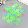 Stick phosphorus plastic "Star" set 50 pcs mix 17x12 cm