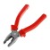 Plask -hugs combined scrap, polished, plastic handles, 180 mm