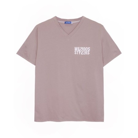 Male T -shirt, size 50, coffee color