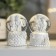 Souvenir Polystone Water Ball Light "Snowty Angels" MIX 6.5x4.5x4.5 cm