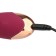 Vibrator with stimulation of the point G, 18 x3.8 cm, burgundy