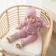 Costume: sweatshirt and pants crumb I, Basic Line, height 74-80 cm, pink color