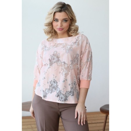 Female jumper, size 58, peach color-3