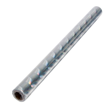 Film Self -adhesive holography 1013 squares 0.45 m x 3 m., 3 mkr., Silver-2