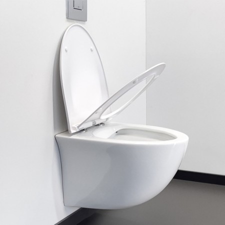Comforty 107 seat for toilet, Duroplast SoftClose is thin, quickly-2