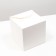 White folding box, 21 x 21 x 21 cm