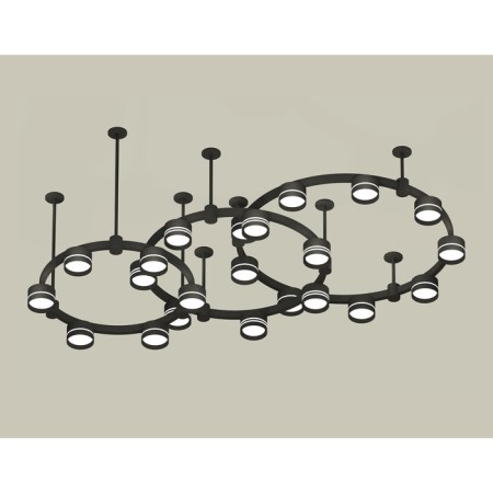 Ambrella Light Acrylic lamp, XR92222200, GX53 LED 12 W, black sand, white matte