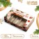 The box is folding, under 5 eclairs "New Year's gifts", 25.2 x 15 x 6.6 cm