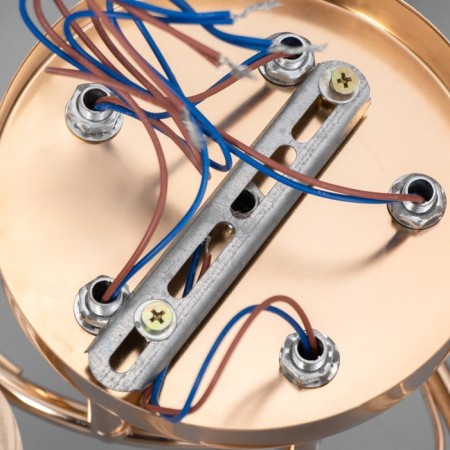 Adele chandelier 5x40W E27 Gold Model: 2612361-7