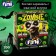 Caramel Lollice with a chewing gum zombie, sour filling paint tongue, 5 g