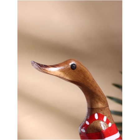 Souvenir "Duck in a swimsuit" wood 27 cm-3