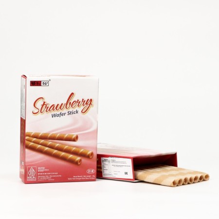 Willie Wafer biscuit sticks with strawberries, 40 g-1