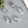 Beads for creativity plastic "Crystal Rectangular" set of 5 pcs 2.3x2x1.9 cm