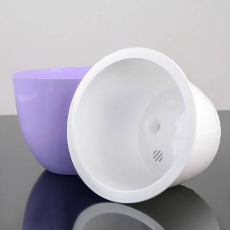 Pot for flowers with an insert "Orion", 3.5 l, lavender color-2