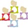 Silicone teething meow teether, university, mix color