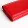 Women's wallet on magnet, red color
