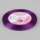Satin tape, 6 mm × 23 ± 1 m, color warm purple No. 46