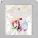 Carabiner Metal with a ring "Bear with a bow" mix 3.4x2.3 cm
