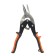 Patriot ASP-250R metal scissors, right cut, CRV, two-component handles, 250 mm