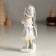 Souvenir Polystone Suspension "Baby with a favorite in a hat" 4x4x10.5 cm