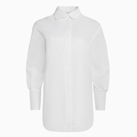 Women's shirt Minaku: Casual Collection Color White, Rr. 48-7
