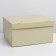 Gift folding box, packaging, "beige", 31.2 x 25.6 x 16.1 cm