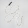Girlynda "Horse tail" 10 threads of 1.5 m, IP20, silver thread, 150 LED, white glow, 12 V