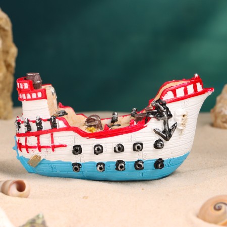 Souvenir ship "Pirate ship" 14*6*7cm-3
