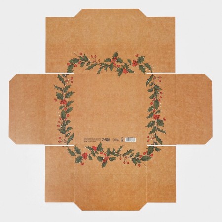 Box the team "New Year's Post", 17 x 17 x 7 cm, New Year-7