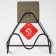 Holder for lids and cutting boards of a share, 16 × 8 × 14.6 cm, Velcro, black color