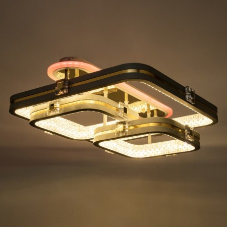 Luer with FDD "Luminar" 3XLED 88W 3000-6000K RGB Gold Gold 50x47x16cm-4