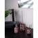 Joyce toilet brush, brown metallic