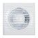 Exhaust TDM fan "Folk 100" SQ1807-0201, 230 V, wall, d = 100 mm, white
