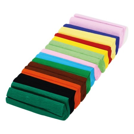 A set of fastened paper 14 colors of multi-bullets, 10 x 250 cm, 32g/m2, in rolls, in a package-4