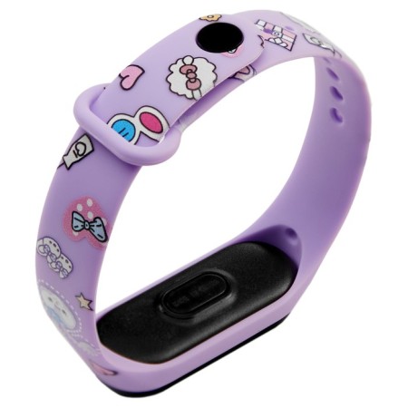 Watch of Banding electronic children's "animals", lilac-2