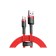 Cable Baseus, Type -C - USB, 2 A, 3 m, red