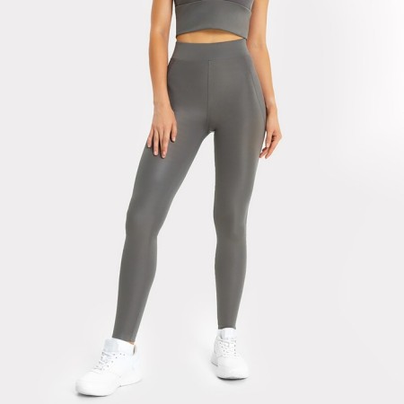 Female leggings, smoky-gray color, size 44 (s)
