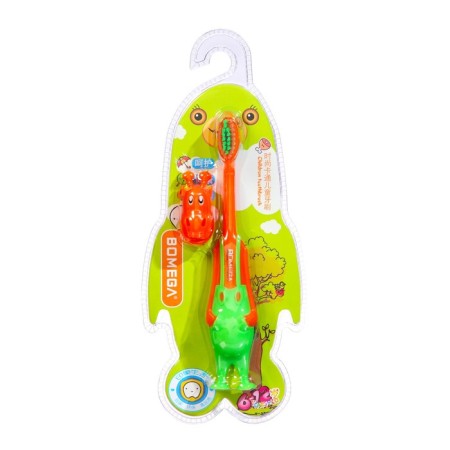Bomega children's brush "Giraffe" from 3 years old-1