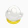 Nipple - orthodontic dummy "flowers", +6 months, yellow color
