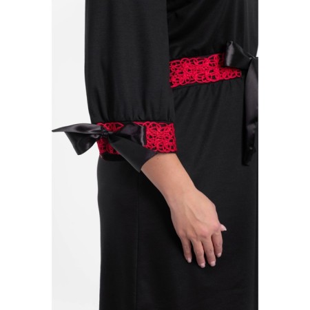 Female dress, size 54, black color-3