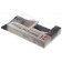 Bulletin Zooone Aesthetics, with a rotary pen, with a drop, large, white-pink