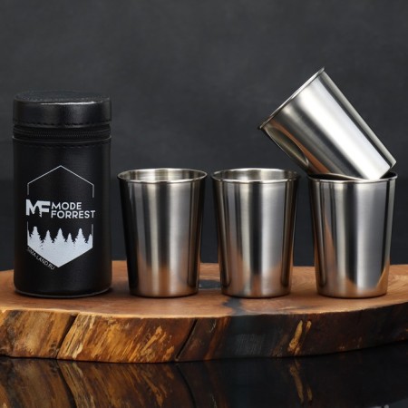 Set of glasses Mode Forrest, 4 pcs x 150 ml-1