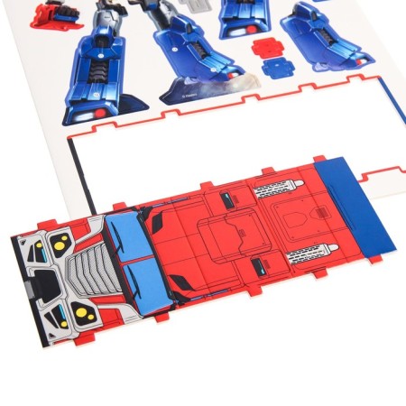 3D designer from the “Transformers, Optimus Prime” foam cardboard, 2 sheets, transformers-2