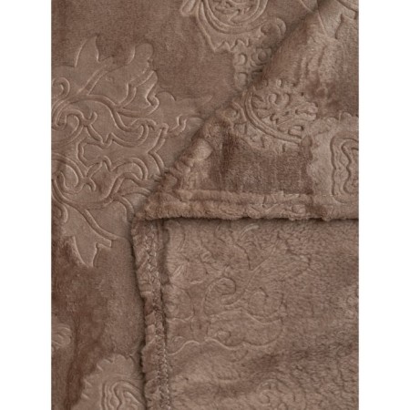 Texrepublic blanket, size 200x220 cm, brown color-2