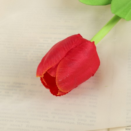 Artificial flowers "tulip" 32 cm d-5 cm, mix-1