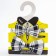 A tie - a butterfly for a boy and dad “Set for a photo shoot”, 2 pcs., Gray color, M&B