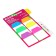 Bookmarks with adhesive edge plastic 25x38 mm, Erichkrause "Neon", 60 sheets 6 colors